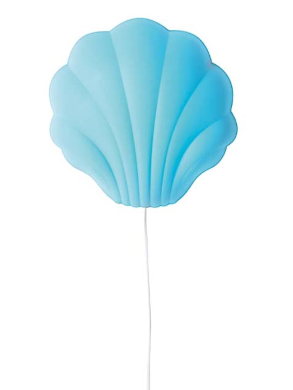 IKEA SMILA SNÄCKA Blue Seashell Light Wall Mounted Night Light Lamp
